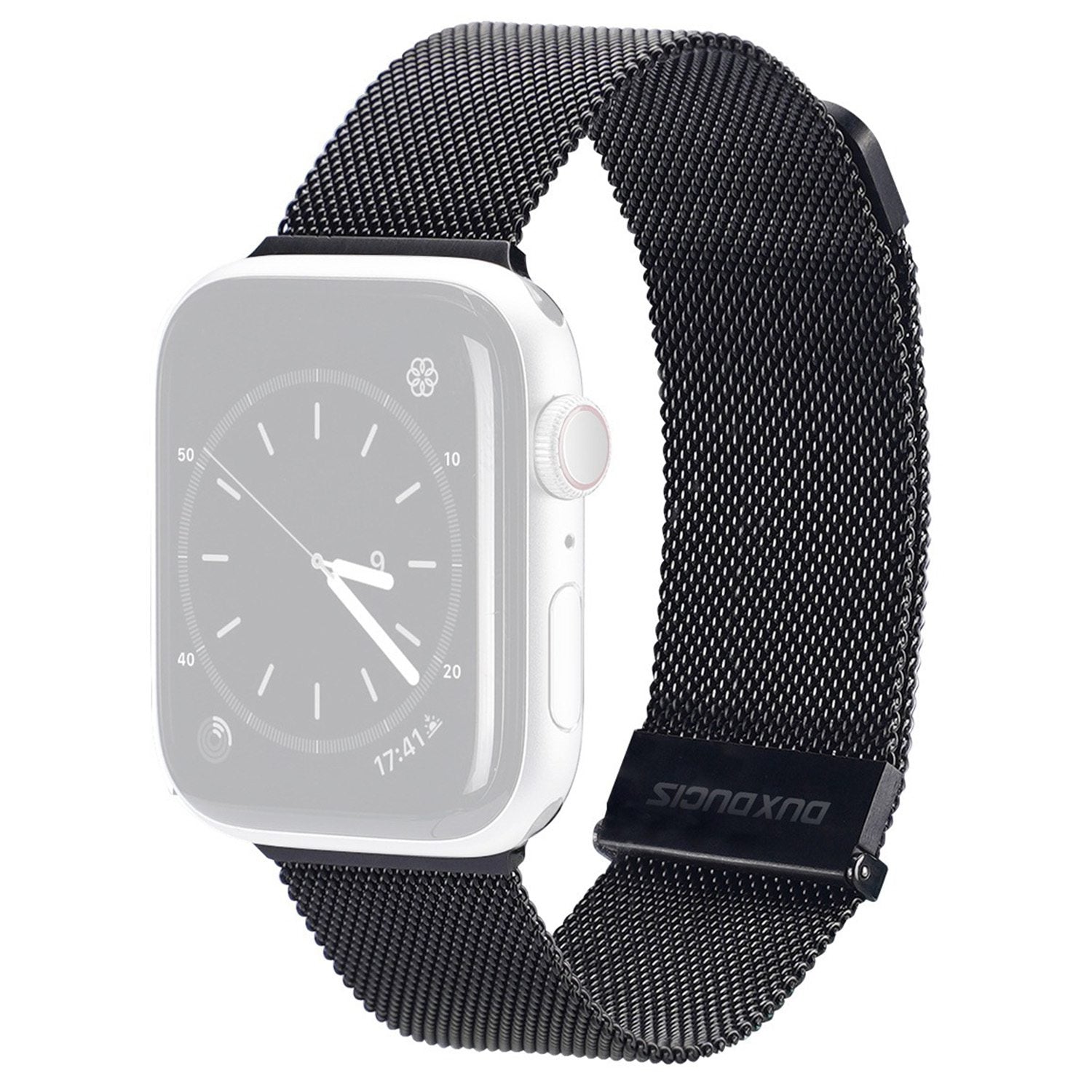 DUX DUCIS Watch Band for Apple Watch Series 9 8 7 41mm 6 5 4 SE (2022) SE (2023) SE 40mm 3 2 1 38mm Stainless Steel Milanese Wrist Strap DUX DUCIS Watch Band for Apple Watch Series 9 8 7 41mm 6 5 4 SE (2022) SE (2023) SE 40mm 3 2 1 38mm Stainless Steel Milanese Wrist Strap